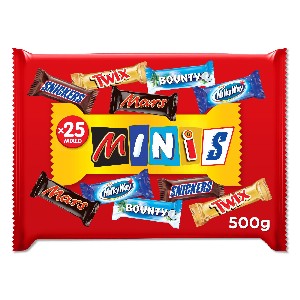 minis chocolate 500g